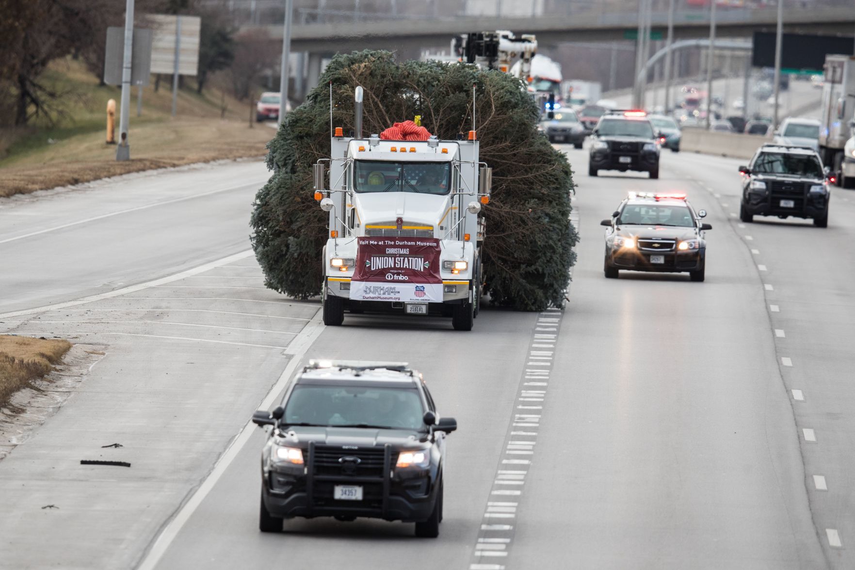 The Durham Museum's 2019 Christmas tree